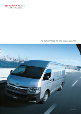 Brochure: Toyota Mk.5-II Hiace Van and Commuter (November 2010)