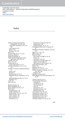 Cambridge University Press 978-1-108-42835-4 — Between Depression and Disarmament Jonathan A