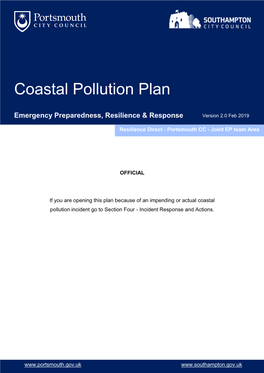 Coastal Pollution Plan