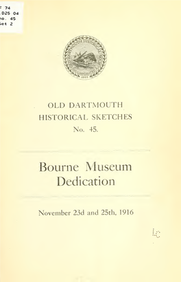 Old Dartmouth Historical Sketches