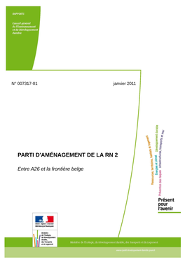 Parti D'aménagement De La Rn 2