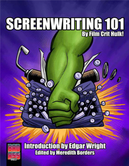 Screenwriting 101