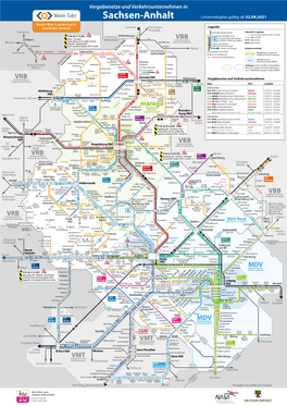 Vergabenetze Und Verkehrsunternehmen in Sachsen-Anhalt 02.09.2021