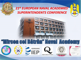 21St EUROPEAN NAVAL ACADEMIES' SUPERINTENDENTS CONFERENCE