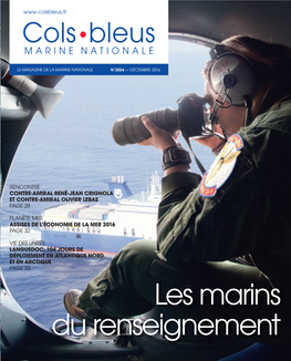 Les Marins Du Renseignement Publicité Éditorial Les Missions Renseignement : Un Savoir-Faire Reconnu