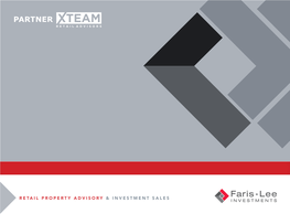 Retail Property Advisory & Investment Sales