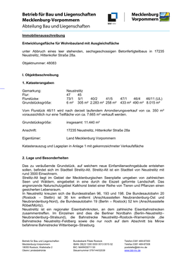 Expose Hittenkofer Neustrelitz Nachfrist 02 03 16