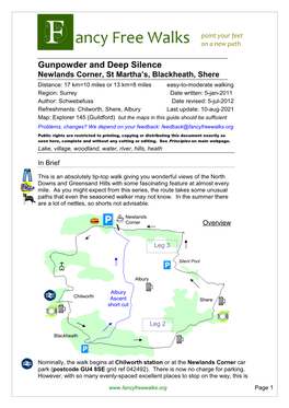 Newlands Corner, St Martha's, Blackheath, Shere