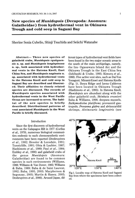 Crab Cryptofauna (Brachyura and Anomura) of Tikehau, Tuamotu