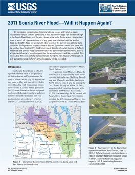 2011 Souris River Flood—Will It Happen Again?