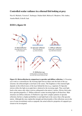 ESM 1 Michiels Et Al. Figure S1 Reflector Types
