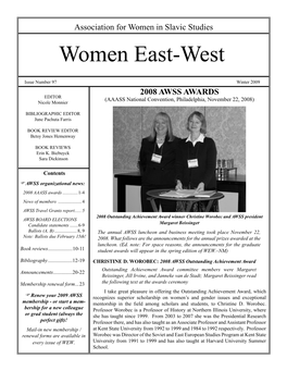 Winter 2009 Issue