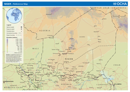 NIGER - Reference Map