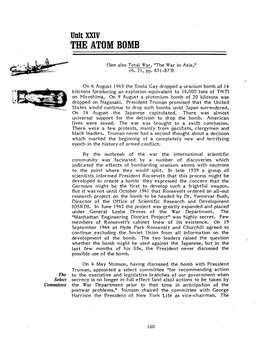 The Atom Bomb