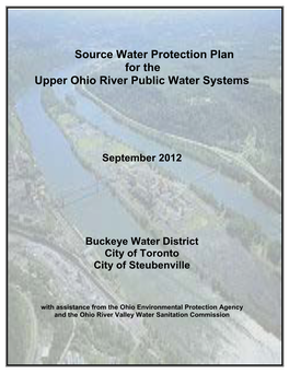 Source Water Protection Plan for the Upper Ohio River Public Water Systems