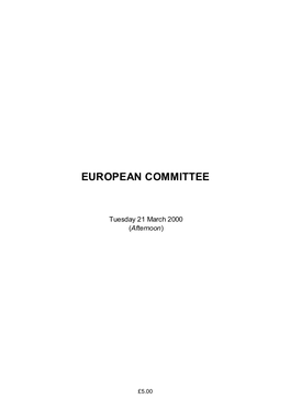 European Committee