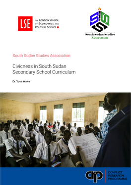 Civicness in South Sudan Secondary School Curriculum