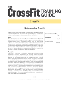 Crossfit Training Guide | Crossfit