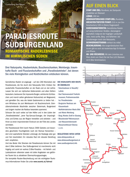 Paradiesroute Südburgenland