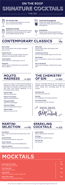 Mocktails Thb