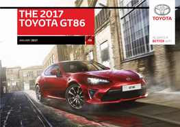 The 2017 Toyota Gt86