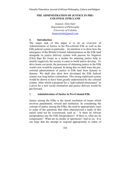 FILOSOFIA THEORETICA FORMATED Vol 2 No. 1. Final 1Docx