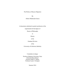 Dissertation Title Page