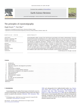 The Principles of Cryostratigraphy