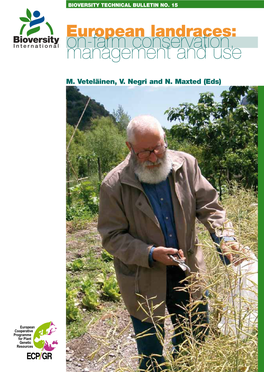 European Landraces On-Farm Conservation, Management And