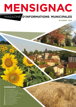 Magazine D'informations Municipales