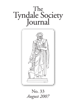 Tyndale Society Journal