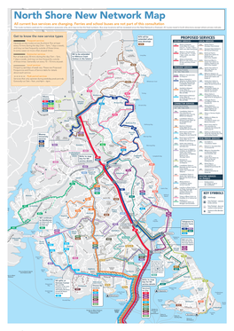 North Shore New Network Map