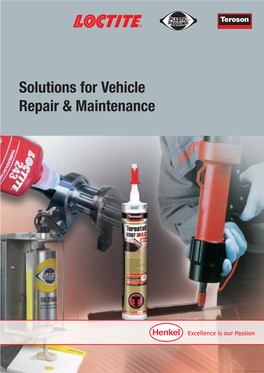 Solutions for Vehicle Repair & Maintenance