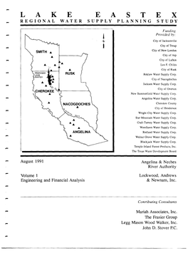 1991 Angelina & Neches River Authority