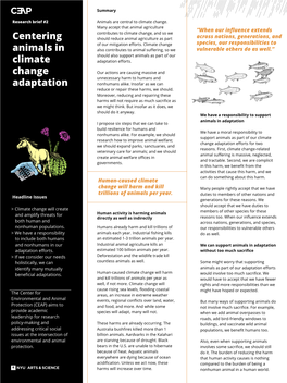 Centering Animals in Climate Change Adaptation