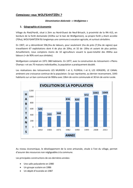 Connaissez-Vous WOLFGANTZEN ?