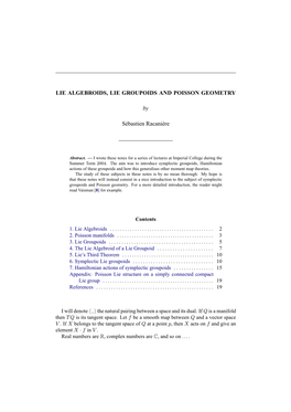 Lie Groupoids and Poisson Geometry