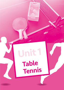 Table Tennis 体育英语
