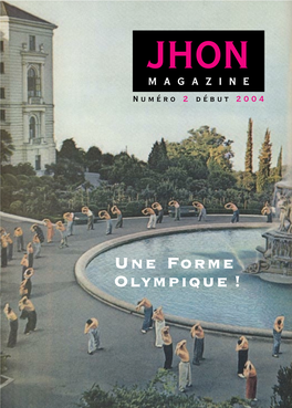 Une Forme Olympique ! © Horst Griefe / Gerald JHON MAGAZINE