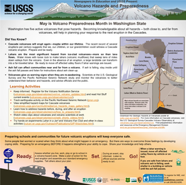 Volcano Hazards and Preparedness