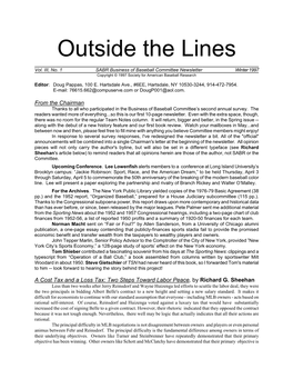 Outside the Lines