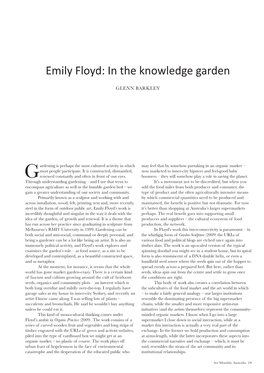 Emily Floyd: in the Knowledge Garden