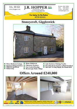 Stoneycroft, 34 Church Street, Giggleswick