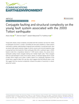 Conjugate Faulting and Structural Complexity on the Young Fault