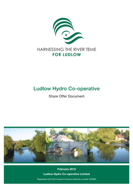 Ludlow Hydro Co-Operative Share Offer Document
