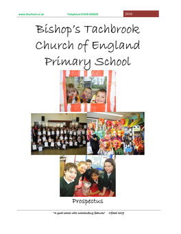 Bishop's Tachbrook Church of England Primary School