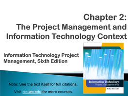 Information Technology Project Management, Sixth Edition