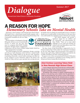 Summer 2017 Neenah Joint School District Community Newsletter