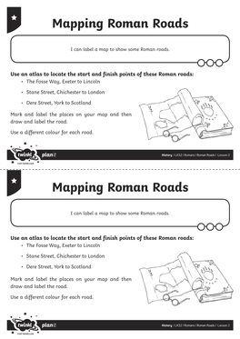 Mapping Roman Roads Mapping Roman Roads