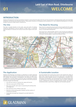 Land East of Main Road, Otterbourne 01 WELCOME